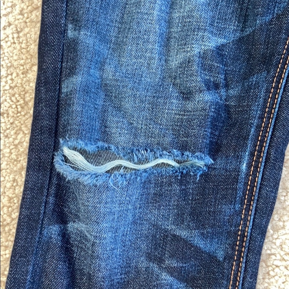 American Eagle Button-Fly Distressed Tomgirl Jeans - image 3